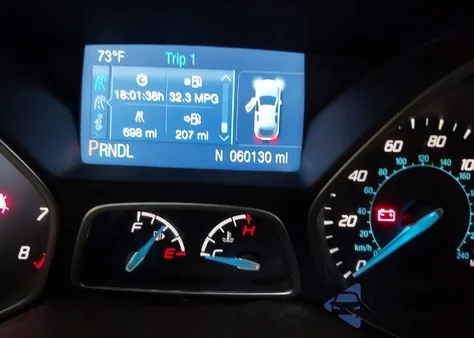 2014 Ford Focus Se из США, поврежденный, VIN 1FADP3F20EL339280